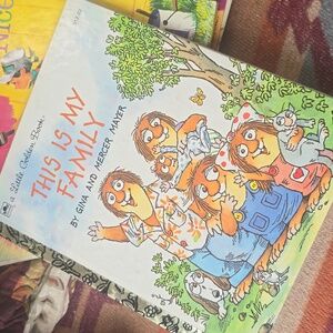 Little Golden Book This Is My Family Mayer Little Critter Vintage 1992